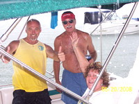 2008 Raft up - I survived 1 tree island